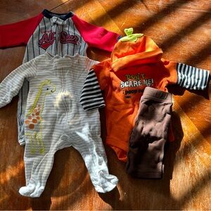 Bundle of Newborn Boy Clothes